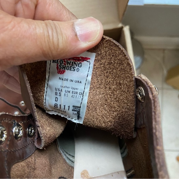 Red Wing Style 8111 Iron Ranger Men’s 6” Boots in Amber Harness Leather New - Picture 2 of 6